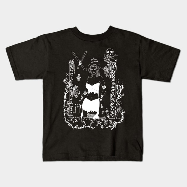 Lilith Kids T-Shirt by occultfx